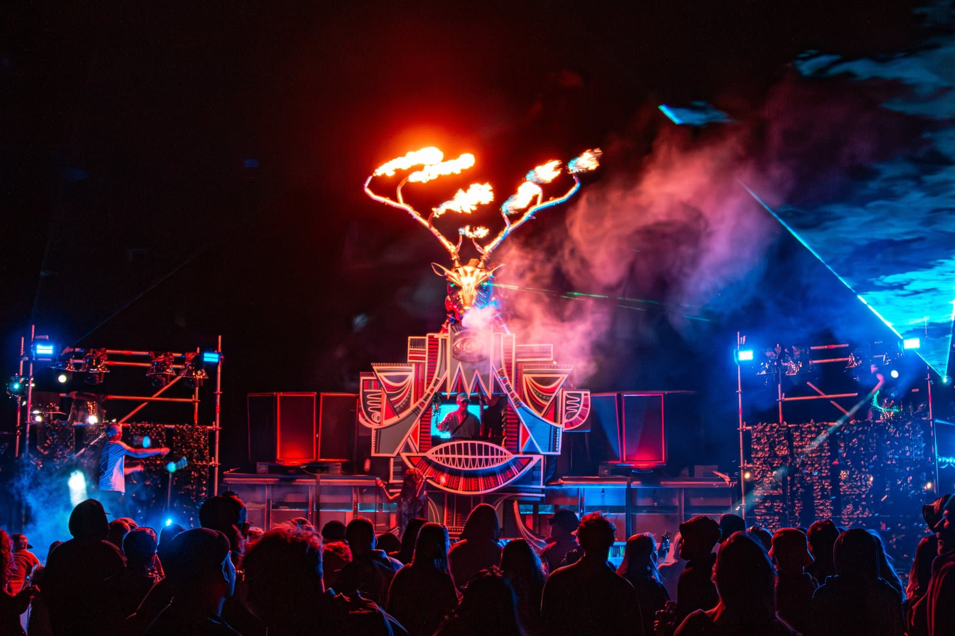 The Stag stage at Rosa Festival