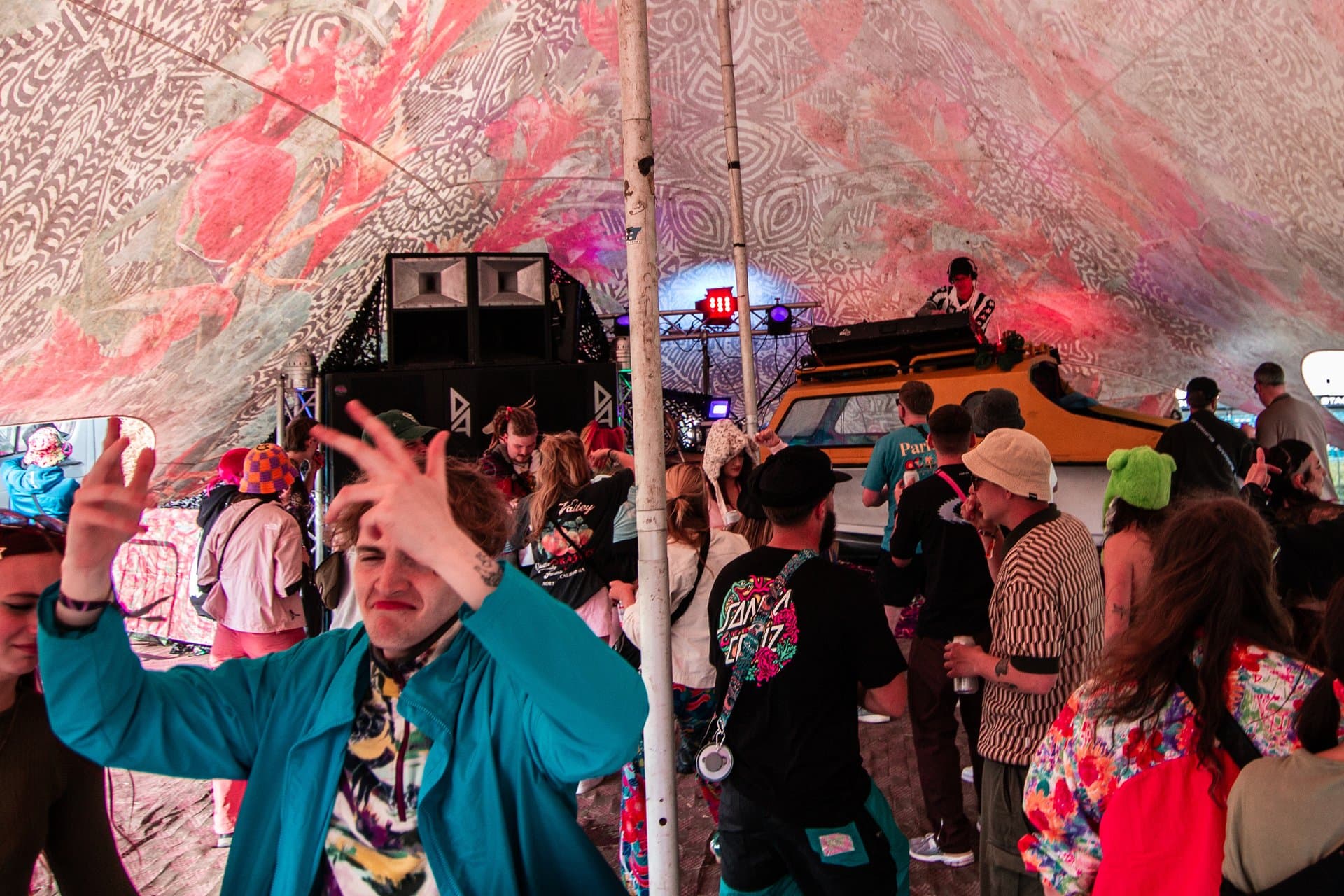 Vibes Marquee at Rosa Festival