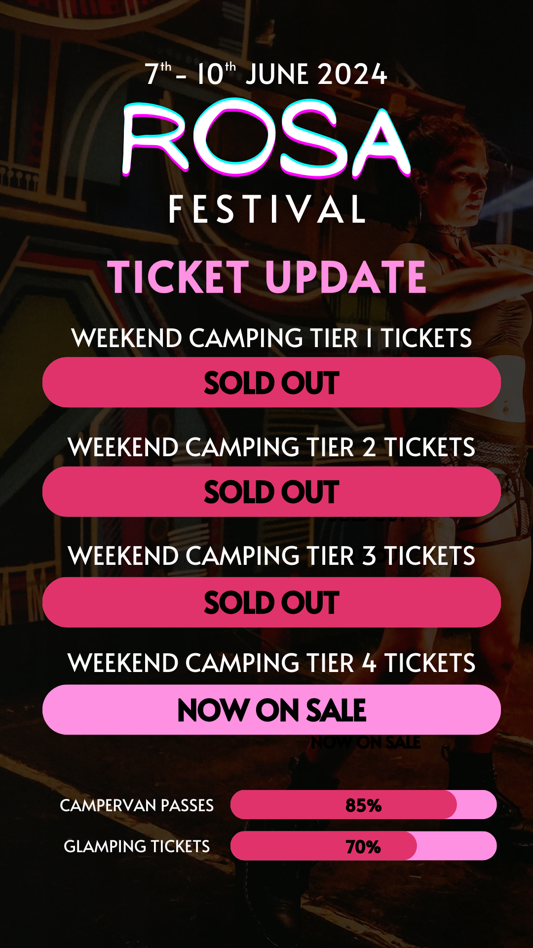 Final Tier 4 Tickets Remaining